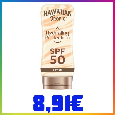 Hawaiian Tropic Hydrating Protection lozione solare - SPF 50-180ml